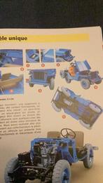 Jeep kuifje groot model bestaat uit 120 onderdelen, Enlèvement, Tintin