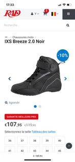 > Chaussures moto > taille 41 - IXS Breeze 2.0 Noir, Bottes, Neuf, sans ticket, IXS Breeze 2.0 Noir