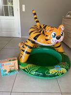 Zwembadje tijger, Moins de 200 cm, Comme neuf, Piscine gonflable, Rond
