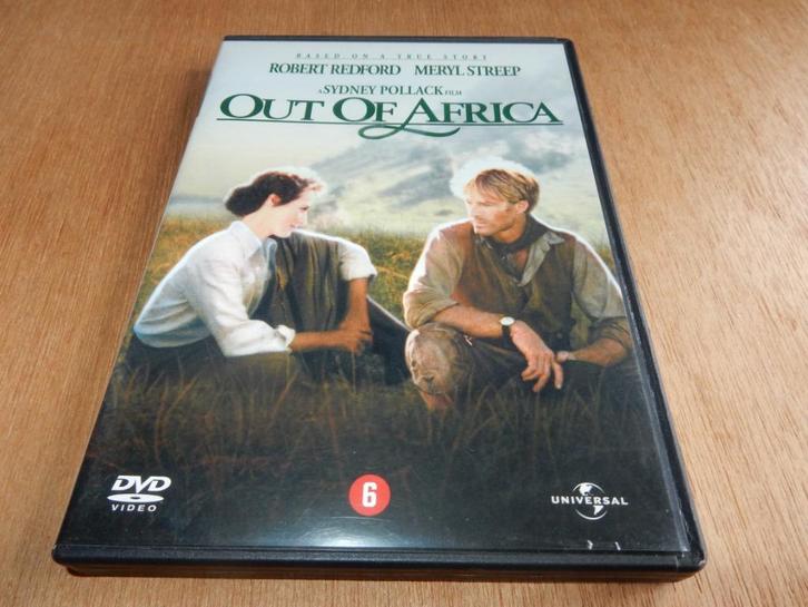 nr.1361 - Dvd: out of africa - drama, Cd's en Dvd's, Dvd's | Drama, Zo goed als nieuw, Drama, Vanaf 6 jaar, Ophalen of Verzenden