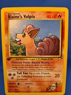 Blaine's Vulpix 65/132 - Gym Heroes (1st edition), Verzenden, Zo goed als nieuw