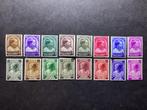 Postzegels België 1936-37 MNH, Timbres & Monnaies, Envoi, Non oblitéré, Neuf