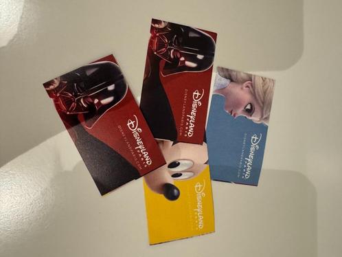 Ongedateerde Dagtickets Disneyland Parijs, Verzamelen, Disney, Ophalen of Verzenden