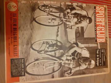 Hebdomadaire Sportclub nr 97 - 24/05/1949 Tour de Belgique beschikbaar voor biedingen