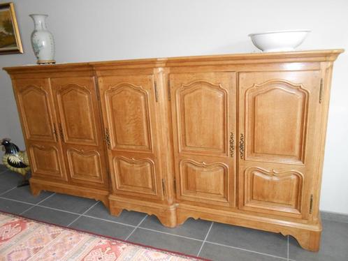 Eetplaats in Franse eik, Huis en Inrichting, Complete eetkamers, Zo goed als nieuw, Ophalen of Verzenden