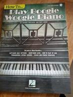 Boogie Woogie Piano Instructieboek, Muziek en Instrumenten, Bladmuziek, Overige genres, Les of Cursus, Nieuw, Ophalen of Verzenden