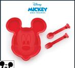 Tupperware bestek + bord mickey mouse, Nieuw, Ophalen of Verzenden