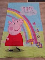 Dekbedovertrek Peppa Pig, Huis en Inrichting, Slaapkamer | Beddengoed, Ophalen of Verzenden, Gebruikt, Dekbedovertrek