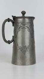Antieke tinnen Bier container, Ophalen of Verzenden