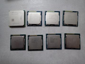8x Processeur Intel AMD, Informatique & Logiciels, Processeurs, Enlèvement ou Envoi, Utilisé