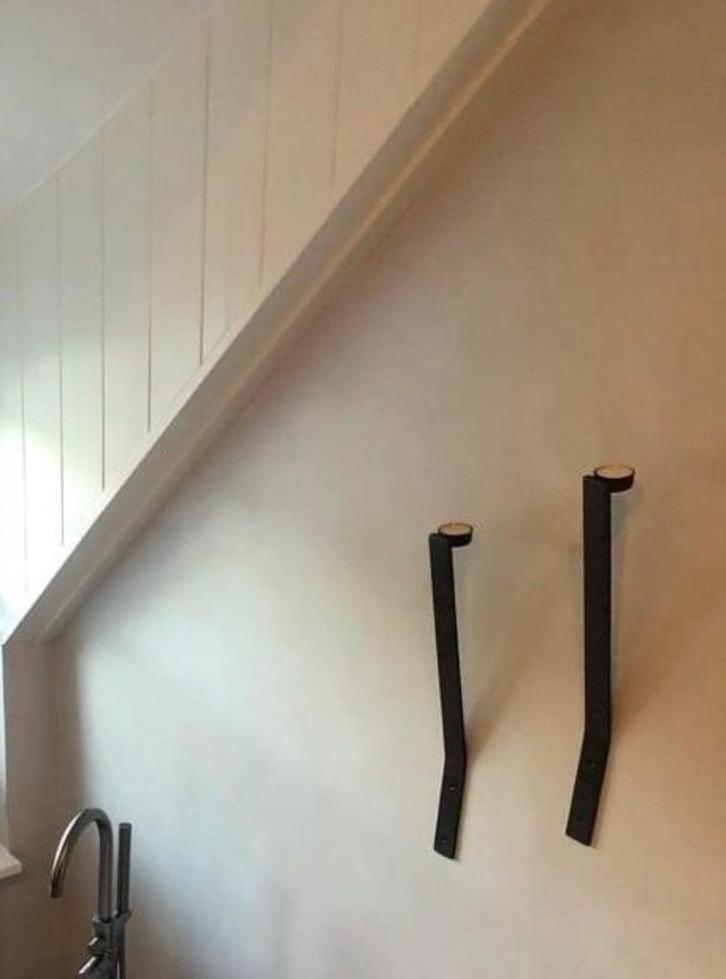 Wandkandelaar -smeedijzer waxinelichtje- Landelijk, Huis en Inrichting, Woonaccessoires | Kandelaars en Kaarsen, Nieuw, Kandelaar