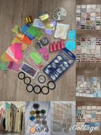 150stuks nagelstickers + extra nagelaccessoires, Ophalen of Verzenden, Zo goed als nieuw, Handen en Nagels, Accessoires