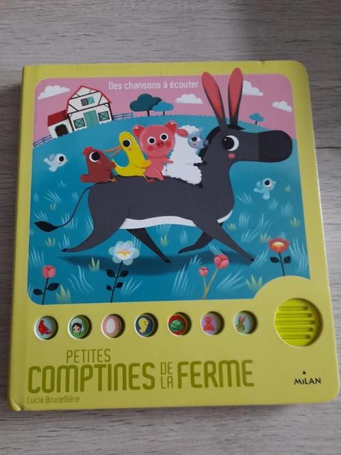 Comptines musicales de la ferme, Boeken, Kinderboeken | Baby's en Peuters, Nieuw, 2 tot 3 jaar, Ophalen of Verzenden
