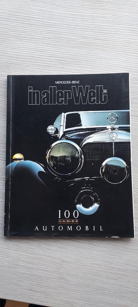 Mercedes boek "100 Jahre Automobil", Verzamelen, Merken en Reclamevoorwerpen, Zo goed als nieuw, Overige typen, Verzenden