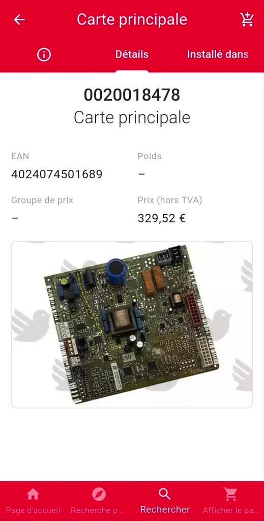 Carte Bulex Thema Condens F 24/30 (100% Neuve), Collections, Collections Autre, Neuf, Enlèvement ou Envoi