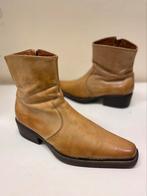 Piston stevige leren cowboy boots maat 42.5, Kleding | Heren, Schoenen, Piston, Bruin, Boots, Ophalen of Verzenden