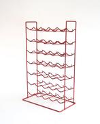 Vintage Tomado wijnrek rood, Huis en Inrichting, Woonaccessoires | Wijnrekken, Ophalen, Zo goed als nieuw, Metaal