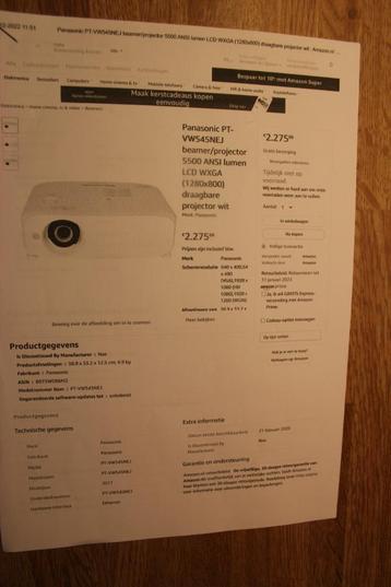 projector/beamer Panasonic