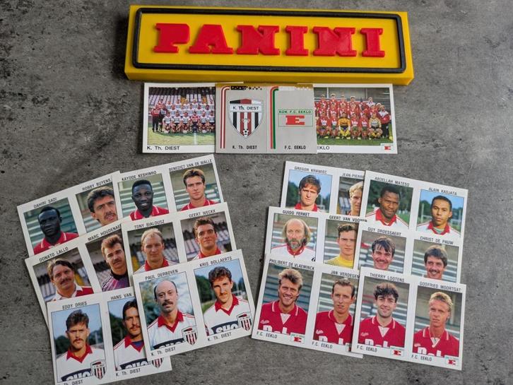 PANINI FOOTBALL 93 15 STICKERS 1993 : FC DIEST / EEKLO FC, Hobby en Vrije tijd, Stickers en Plaatjes, Nieuw, Verzenden