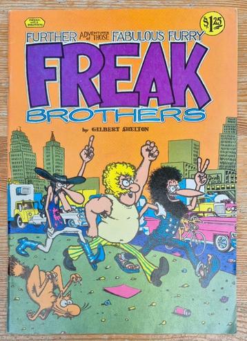 Freak Brothers #2 1980 Rip Off Press Gilbert Shelton beschikbaar voor biedingen