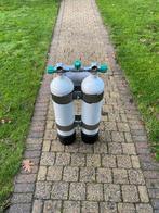 duikfles 2x7 liter 300Bar, Watersport en Boten, Duiken, Ophalen, Zo goed als nieuw, Duikfles