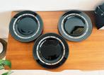 Set van 3 Arcoroc dinerborden, Ophalen of Verzenden, Zo goed als nieuw, Glas, Bord(en)
