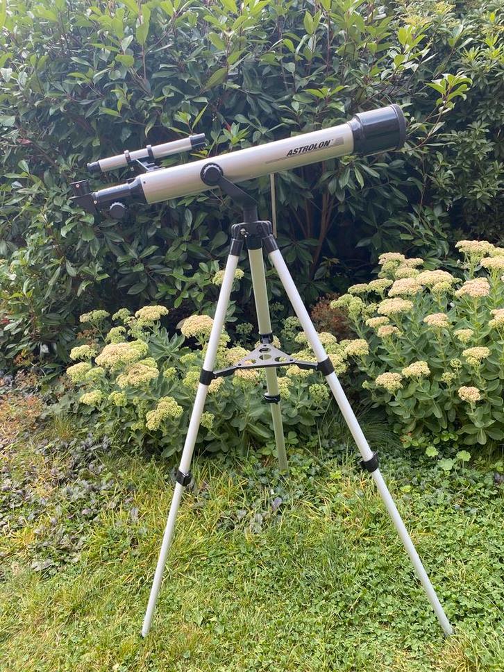 Sterrekijker/telescope - refractortelescoop 262,5x, Audio, Tv en Foto, Optische apparatuur | Telescopen, Gebruikt, Lenzentelescoop (refractor)
