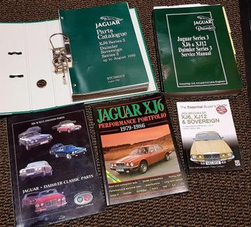 Oldtimer Jaguar XJ serie werkplaatshandboeken disponible aux enchères