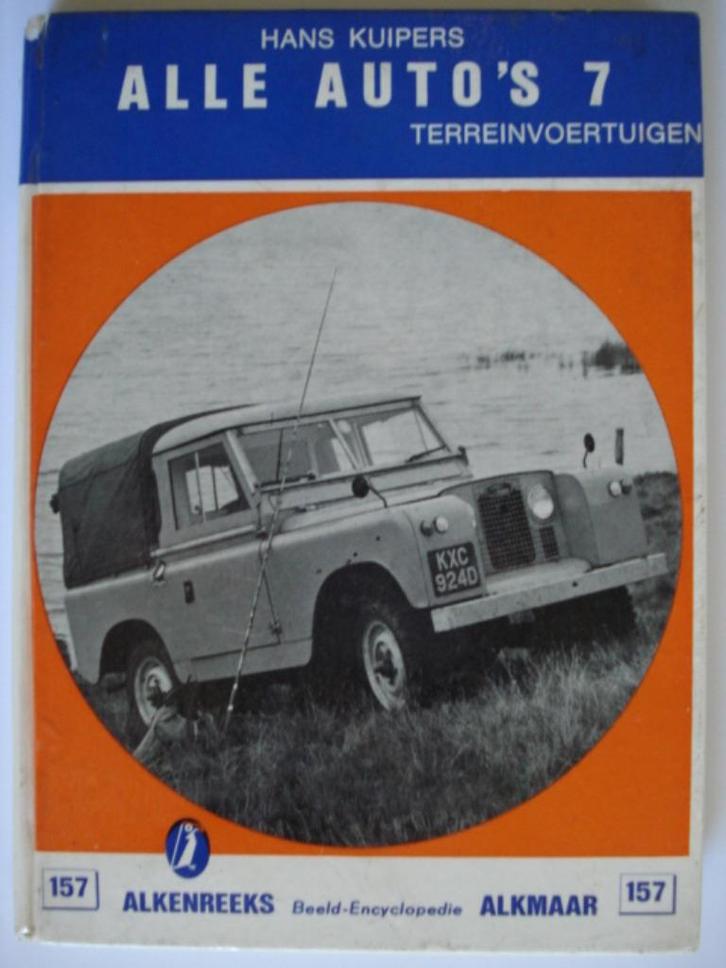 Hans Kuipers Alle Auto's 7 Terreinvoertuigen Alkenreeks 157, Boeken, Auto's | Boeken, Gelezen, Algemeen, Verzenden