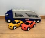 Little tikes truck met twee wagens, Kinderen en Baby's, Speelgoed |Speelgoedvoertuigen, Ophalen
