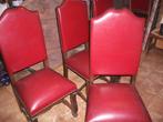 chaises, Maison & Meubles, Chaises, Rouge, Cuir, Enlèvement, Cinq, Six Chaises ou plus