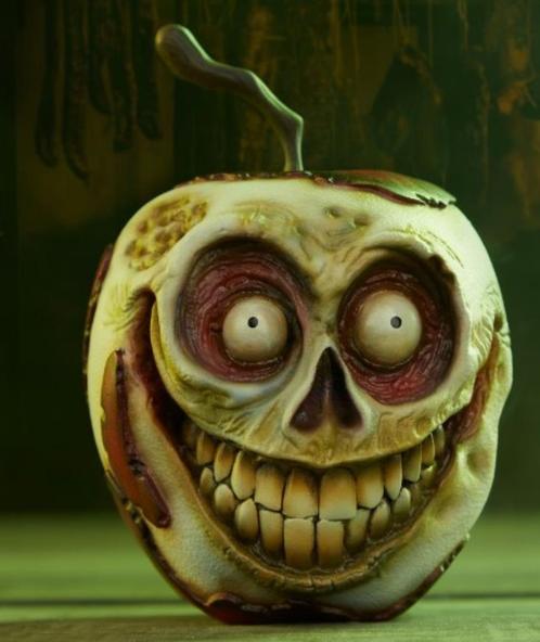 Sideshow Court of the Dead Peeled apple NEW, Collections, Statues & Figurines, Neuf, Fantasy, Enlèvement ou Envoi