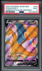 Charizard V PSA 9 - SWSH050 - Sword & Shield Promo 2020, Hobby en Vrije tijd, Verzamelkaartspellen | Pokémon, Verzenden, Zo goed als nieuw