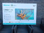 Smart TV moderne 4K UHD Hisense 55" neuve dans sa boîte, TV, Hi-fi & Vidéo, Télévisions, Neuf, Autres marques, LED, Enlèvement ou Envoi