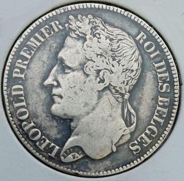 2 Frank 1834 Pos B Zeldzaam beschikbaar voor biedingen