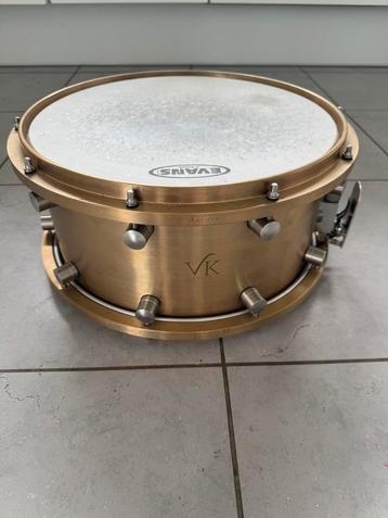 VK snaredrum cast bronze 14x6,5 beschikbaar voor biedingen
