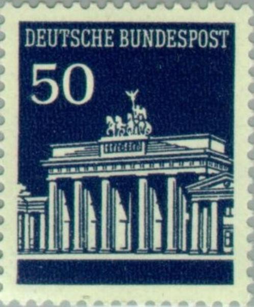 Y&T 371 Michel 509 - Gebouwen - 1966 zonder gom X, Postzegels en Munten, Postzegels | Europa | Duitsland, Postfris, BRD, Ophalen of Verzenden