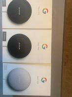 Google nest mini 2 (2 black 1 white) price for 1 30€, Audio, Tv en Foto, Mediaspelers, Ophalen of Verzenden