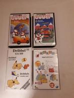 Musti (deel12) + Dribbel - videoband VHS, Tous les âges, Envoi, Utilisé