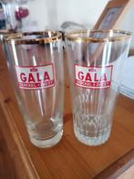 2 oudere bierglazen Gala-Diest., Verzamelen, Ophalen of Verzenden, Zo goed als nieuw