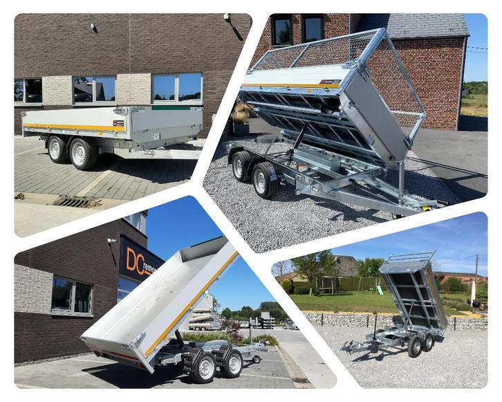 Remorque benne basculante Eduard - Freinée et non-freinée, Autos : Divers, Remorques, Neuf, Enlèvement