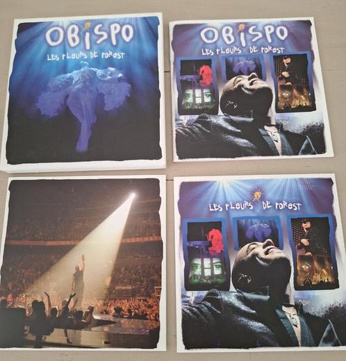 PASCAL OBISPO  LOT DE 4 CD, Cd's en Dvd's, Cd's | Franstalig, Zo goed als nieuw, Ophalen