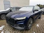 Audi Q8 60 TFSI e * FULL CARBON * TOIT PANO * MATRIX, Auto's, Automaat, Gebruikt, Leder, Bedrijf