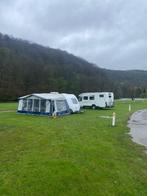 6-persoons caravan Knaus Südwind met stapelbed, Caravans en Kamperen, Caravans, Rondzit, Luifel, Particulier, 2 aparte bedden