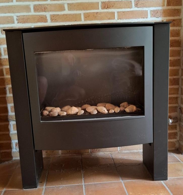 Gaskachel, Huis en Inrichting, Haarden, Zo goed als nieuw, Gashaard, Ophalen