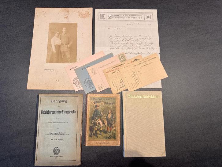 Lot WO1 frontsoldaat, Collections, Objets militaires | Général, Enlèvement ou Envoi