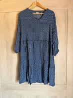 kleed blauw zwart eviva 50, Kleding | Dames, Grote Maten, Eviva, Blauw, Jurk, Ophalen of Verzenden