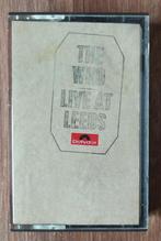 The Who - Live in Leeds, Cd's en Dvd's, Cassettebandjes, Gebruikt, 1 bandje, Ophalen of Verzenden, Origineel