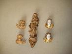 Ensemble de figurines religieuses  scultées main en bois (va, Ophalen of Verzenden