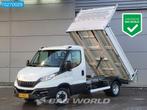 Iveco Daily 35C14 Kipper 3500kg trekhaak Airco Cruise Kieper, Auto's, Bestelwagens en Lichte vracht, Gebruikt, Euro 6, Iveco, Wit